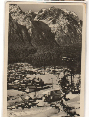 CPIB 21355 CARTE POSTALA - BUSTENI. MUNTII BUCEGI, RPR, 1953 foto