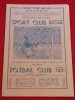 Program meci fotbal SC BACAU - FC OLT (03.11.1985)