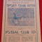 Program meci fotbal SC BACAU - FC OLT (03.11.1985)