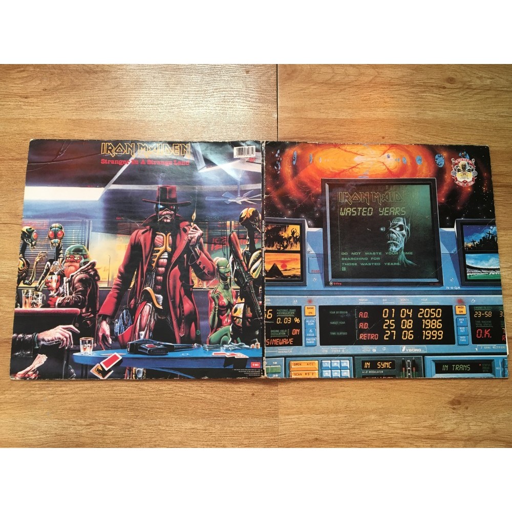 Iron Maiden Wasted Years Stranger In A Strange Land