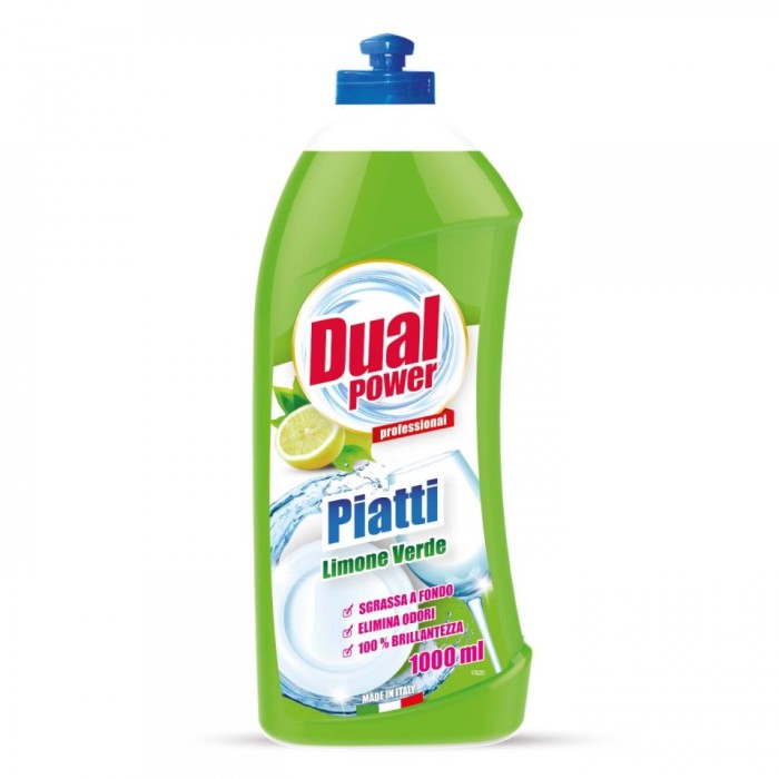 Detergent vase DualPower limone verde 1l