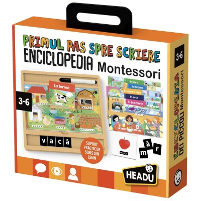 Headu Enciclopedia Montessori primul pas spre scriere foto
