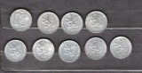 CEHOSLOVACIA 1977 - 1990 - LOT 9 MONEDE 10 HALERU (6)