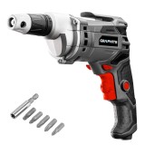 Masina de gaurit/insurubat 520W, turatie 0-4200 rpm, cutie plastic HardWork ToolsRange