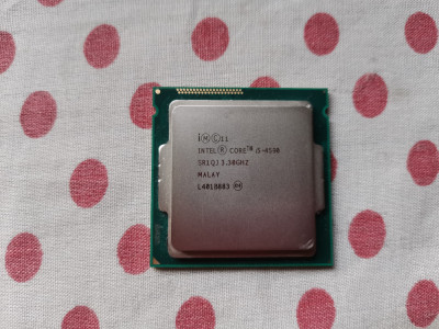 Procesor Intel Haswell Refresh, Core i5 4590 3.3GHz, pasta cadou. foto