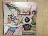 funkadelic one nation under a groove 1978 disc vinyl lp cu single 7&quot; disc muzica funk soul sigilat taietura jos la colt