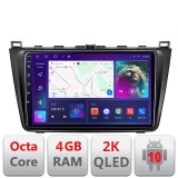 Navigatie Mazda 6 C-012 Android Octa Core Ecran 2K QLED GPS 4G 4+32GB 360 KIT-012+EDT-E409-2K CarStore Technology