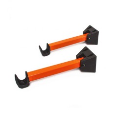 Set 2 x Suport bicicleta pentru perete, Pliabil, Max 25 kg