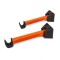 Set 2 x Suport bicicleta pentru perete, Pliabil, Max 25 kg