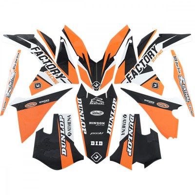 Set stikere KTM EXC SX XC FACTORY foto
