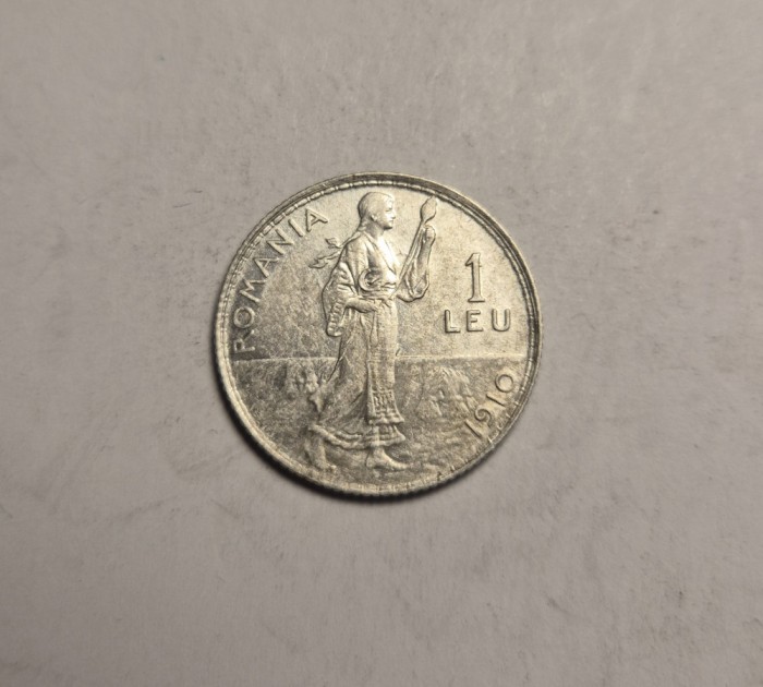 1 leu 1910 Detalii Frumoase