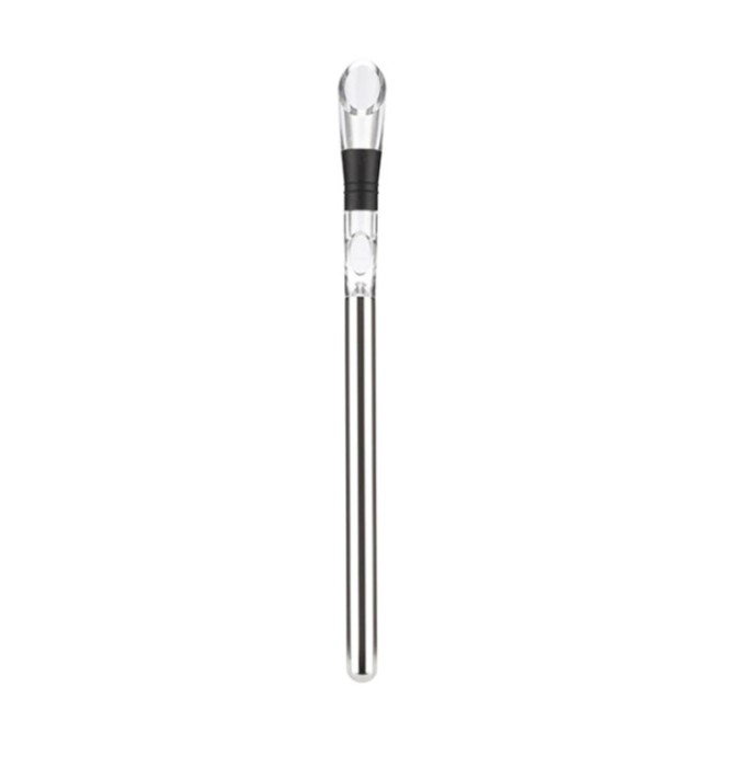 Racitor vinuri 3 in 1 cu picurator si aerator, element elegant pentru dirijarea lichidului, mentine o temperatura perfecta