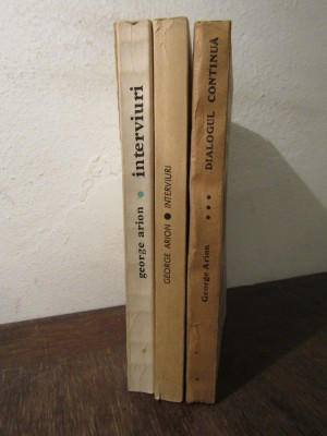 INTERVIURI -GEORGE ARION , 3 VOLUME foto