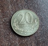 C50 - Moneda foarte veche - Albania - 20 leke - 2000, Europa