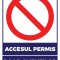 Semn pentru parcarea doar pentru clienti