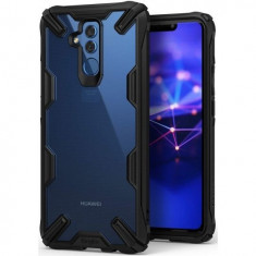 Husa Premium Ringke Fusion X Huawei Mate 20 Lite Negru foto