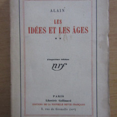 Alain - Les Idees et Les Ages (volumul 2)