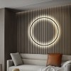 Lampă LED Lounge în formă de cerc cu diametre diferite de 30,60,90,100 cm - Rebeca Design™