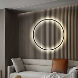 Lampă LED Lounge &icirc;n formă de cerc cu diametre diferite de 30,60,90,100 cm - Rebeca Design&trade;