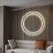 Lampă LED Lounge &icirc;n formă de cerc cu diametre diferite de 30,60,90,100 cm - Rebeca Design&trade;