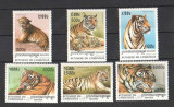 78-CAMBODGIA 1998-Anul TIGRULUI-Serie completa de 6 timbre nestampilate MNH