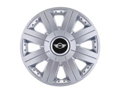 Set 4 capace roti Cosmos cromat R16 pentru gama auto Mini Cooper