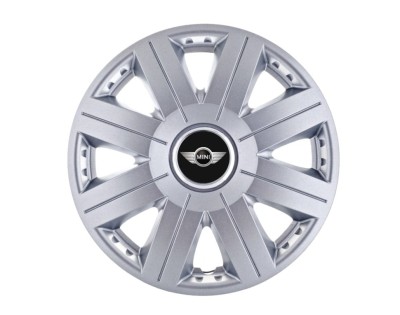 Set 4 capace roti Cosmos cromat R15, pentru gama auto Minicooper foto