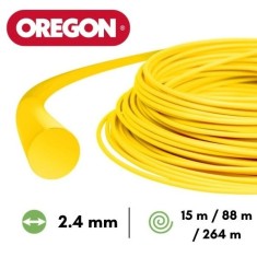 Fir motocoasa / trimmer 2.4mm x 15m (sectiune rotunda) Oregon