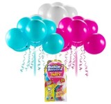 Cumpara ieftin Bunch O Baloons - Set party baloons refill Roz/Bleu/Alb