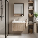 Set mobilier de baie cu lavoar DB68-60 60CM