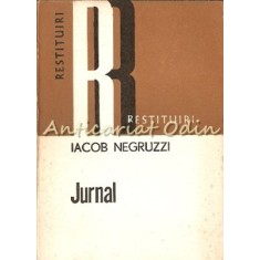 Jurnal - Iacob Negruzzi