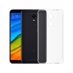 Carcasa Husa silicon Xiaomi Redmi 5 Plus de Protectie Transparent, Antisoc, TPU, Viceversa foto