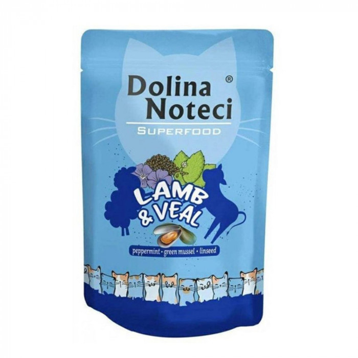 Dolina Noteci Superfood Cat Lamb &amp;amp; Veal 85 g