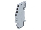 Conector de &Icirc;mbinare Șine Gri 800V 3 Borne 4mm2, Wago