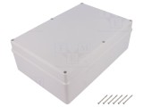 Carcasă Universală ABS 190x280x95 mm cu Bucșă din Alamă