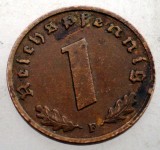 2.449 GERMANIA 1 REICHSPFENNIG 1937 F, Europa, Bronz