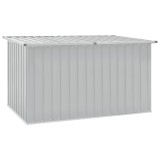 vidaXL Ladă de depozitare pentru grădină, gri, 171 x 99 x 93 cm