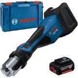 Bosch GPT 18V-32 + GBA - Aparat de presare 32 kN 54-110 mm valiza speciala + Acumulator Li-Ion 18 V 5 Ah