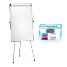 FLIPCHART MAGNETIC 70x100 cm +Plus Office + CADOU! (Set 4 markere+burete)