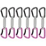 Set bucle echipate MAMMUT Workhorse Keylock 12cm 6-Pack pink