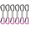 Set bucle echipate MAMMUT Workhorse Keylock 12cm 6-Pack pink