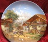 FARFURIE DECORATIVA PORTELAN BRADEX EDITIE LIMITATA DECOR CHRISTIAN LUCKEL