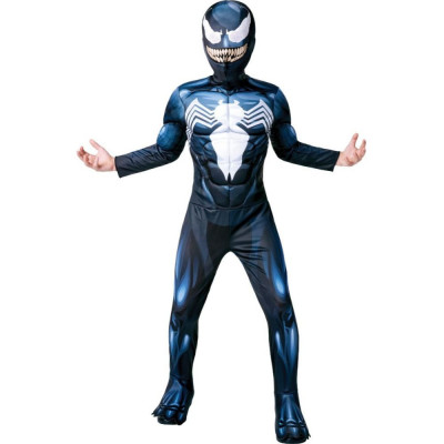 Costum Deluxe Venom cu muschi pentru baiat 100-110 cm 3-4 ani foto
