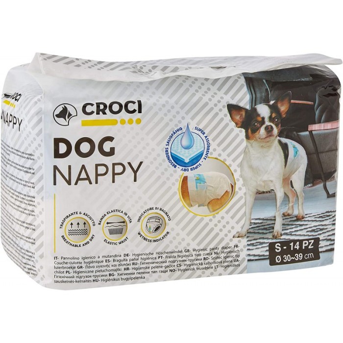 Croci - Scutec pentru c&acirc;ini masculi L 34-48 cm / 10buc