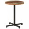 Masă de bistro, &Oslash;60x75 cm, lemn masiv reciclat, rotundă