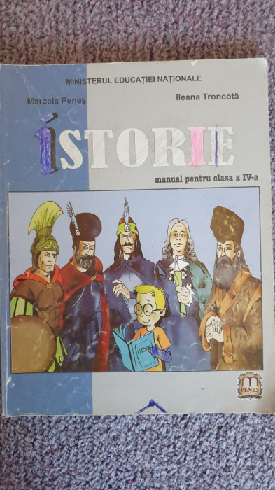 Istorie, manual clasa a IV-a, 2006-07, 96 pag
