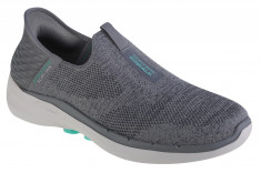 Pantofi pentru adidași Skechers Slip-Ins: GO WALK 6 - Fabulous View 124569-GRY gri foto