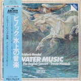 Vinil LP "Japan Press" # Georg Friedrich H&auml;ndel, The English Concert - Trevor Pinnock &lrm;&ndash; Water Music - Digital Recording - (NM)