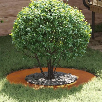 vidaXL Inel plat pentru copac Maro &amp;Oslash;40 / 70 cm foto