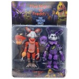 Set 2 figurine Five Nights at Freddy FNAF - Foxy cu masca